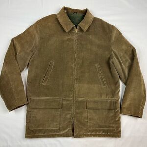Vtg Maverick Mens Corduroy Chore Coat Jacket Sz 42 (Large) 60s Lined Western
